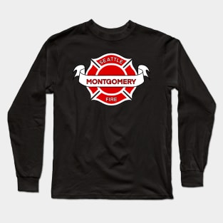 Seattle Fire Department Badge | Station 19 Montgomery Long Sleeve T-Shirt